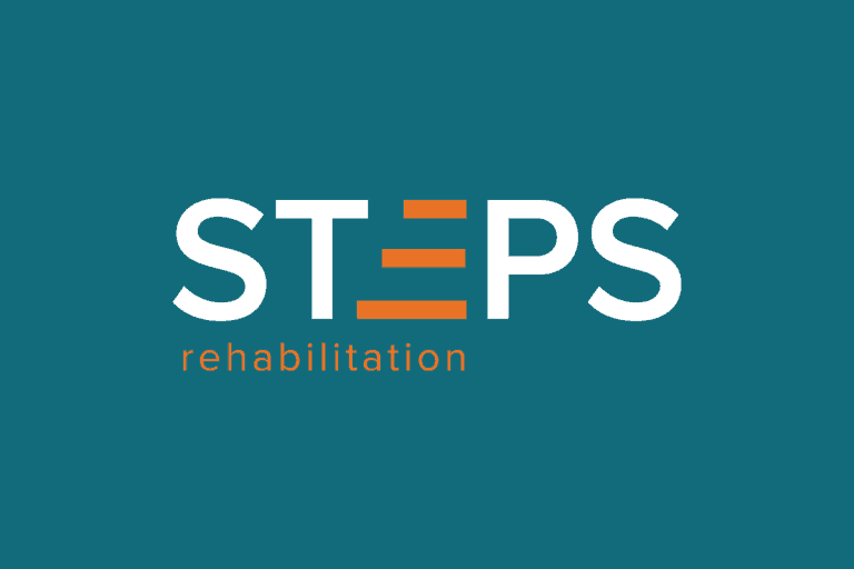 steps logo design